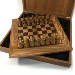 2.5" MoW Honey Rosewood French Staunton Pieces