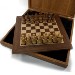 2.5" MoW Honey Rosewood French Staunton Pieces