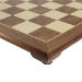 15" Footed Walnut-Oak Chess Board (Add 49.95)