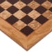 16" Olivewood & Wengue Inlaid Wooden Chess Board