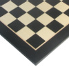 19" Black and Sycamore Chess Board (Add 79.95)