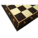 14" Dark Wood Grain Decoupage Chess Board with Notation (Add $29.95)