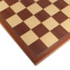 18" MoW Mahogany and Maple Executive Chess Board (Add 99.95)