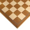 18" MoW Teak and Maple Executive Chess Board (Add 99.95)