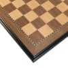 18" Walnut and Maple Presidential Chess Board