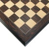 18" Ebony-Palisander and Maple Presidential Chess Board (Add 149.95)