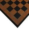23" Black and Burl Presidential Chess Board (Add 249.95)