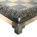 18" Raised Metal Byzantine Chess Board