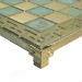 17" Greek Key Oxidized Metal Chess Board (Add 169.95)