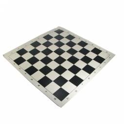 Black Vinyl Chess Board